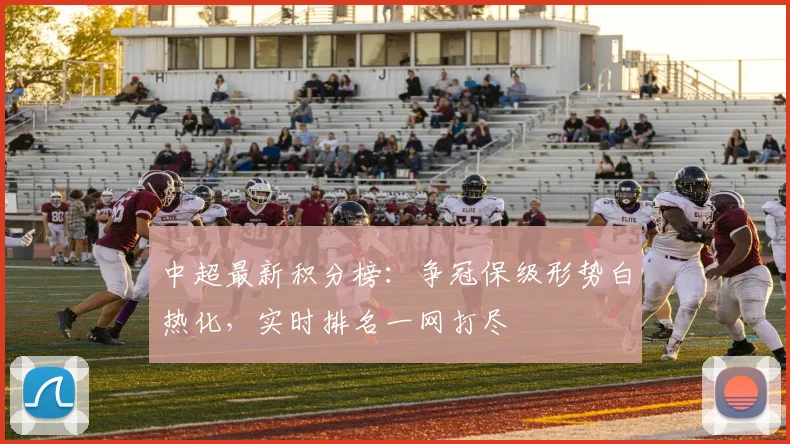 中超最新积分榜:争冠保级形势白热化,实时排名一网打尽